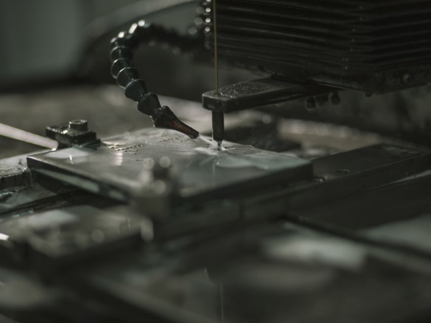 Foto de pieza de microcorte